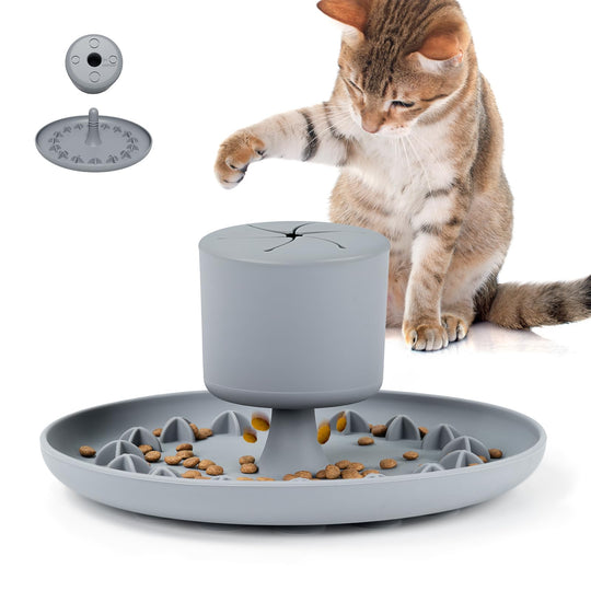 2-in-1 Cat Slow Feeder